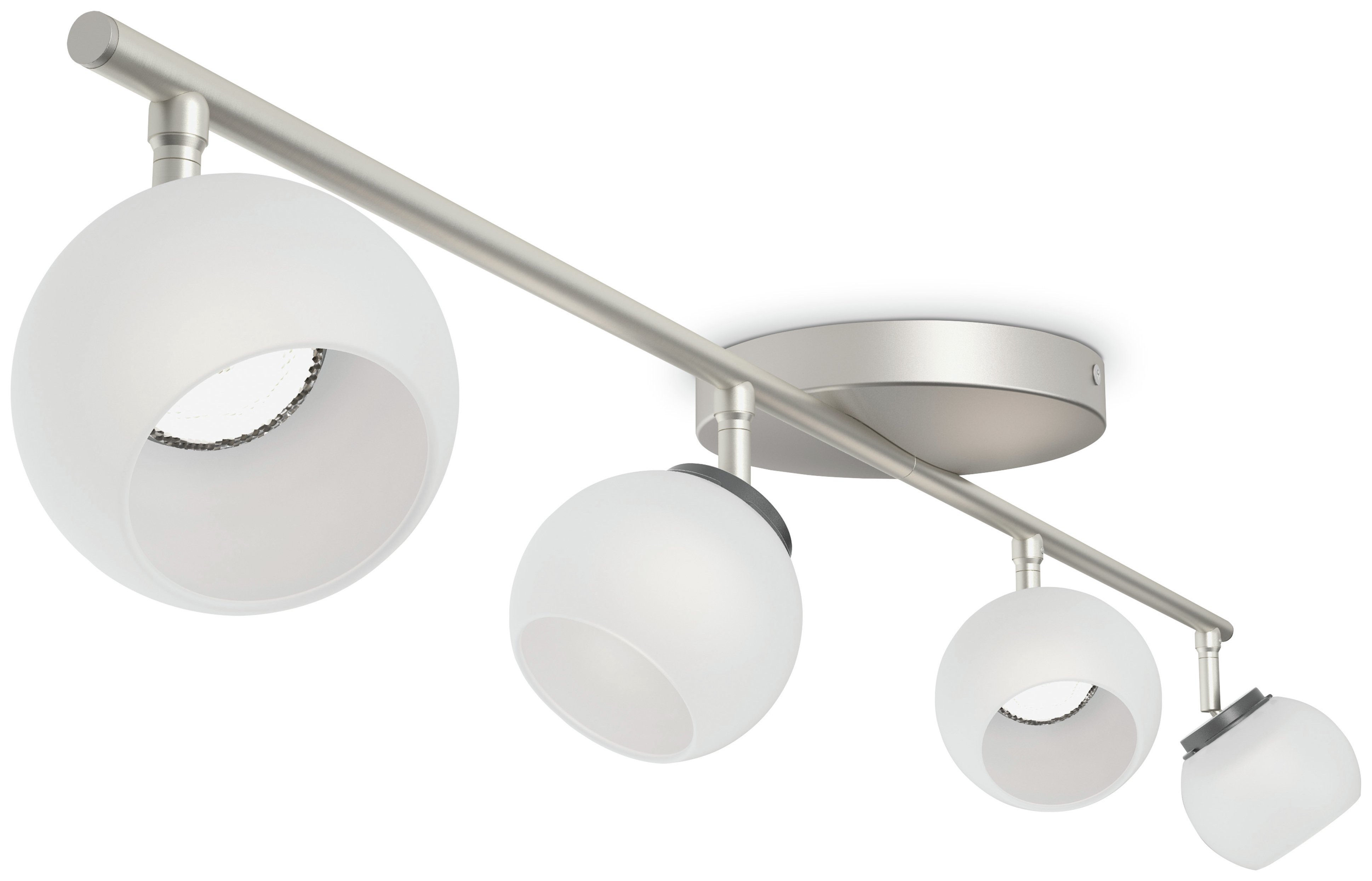 Philips myLiving Balla 4 Light Ceiling Bar  - Nickel