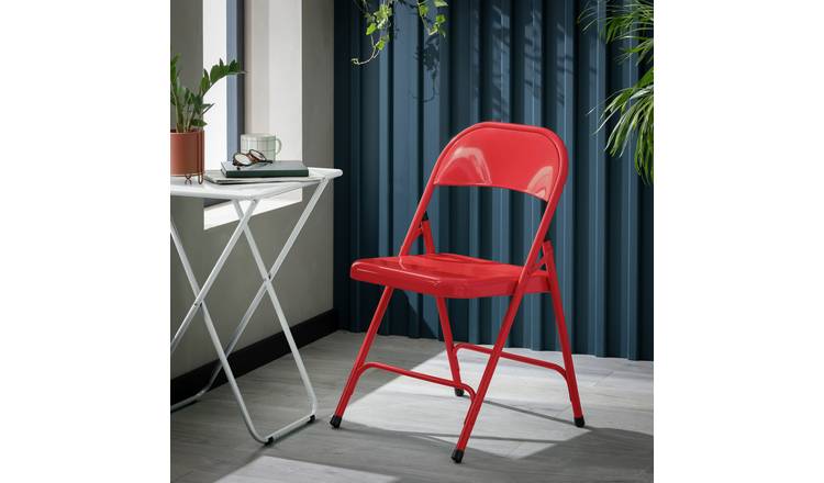 Argos shop red chair