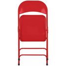 Buy Habitat Macadam Metal Folding Chair - Red | Dining chairs | Argos