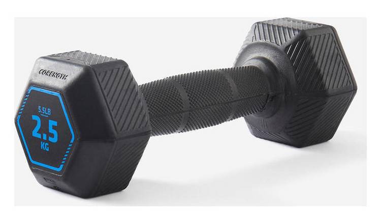 Decathlon HEX Dumbell - 2.5kg