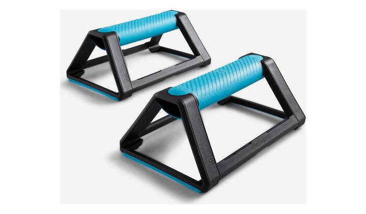 Decathlon 500 Push Up Bar - Blue