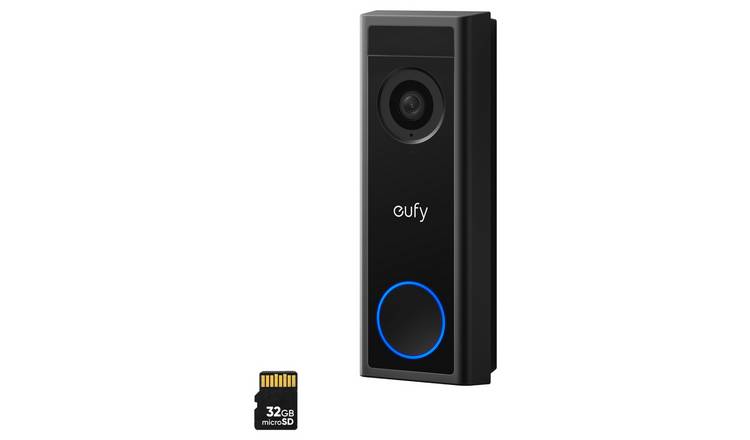 eufy C31 2K Smart Video Doorbell with 32GB Micro SD Card