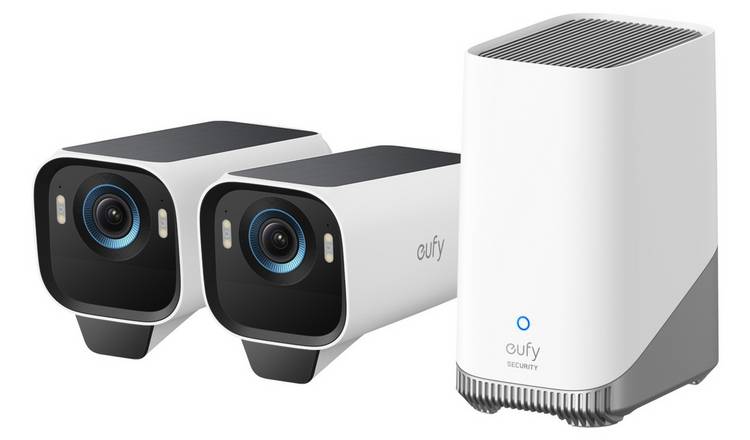 eufy S3 Pro Solar 4K UHD Wireless CCTV Camera and HomeBase 3