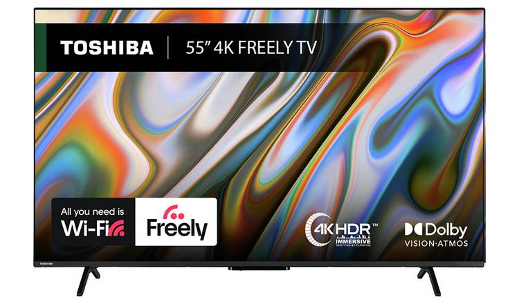 Toshiba 55 Inch 55UV2F53DB Smart 4K UHD HDR LCD Freely TV