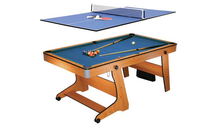 BCE Folding Pool Table and Table Tennis - 6ft