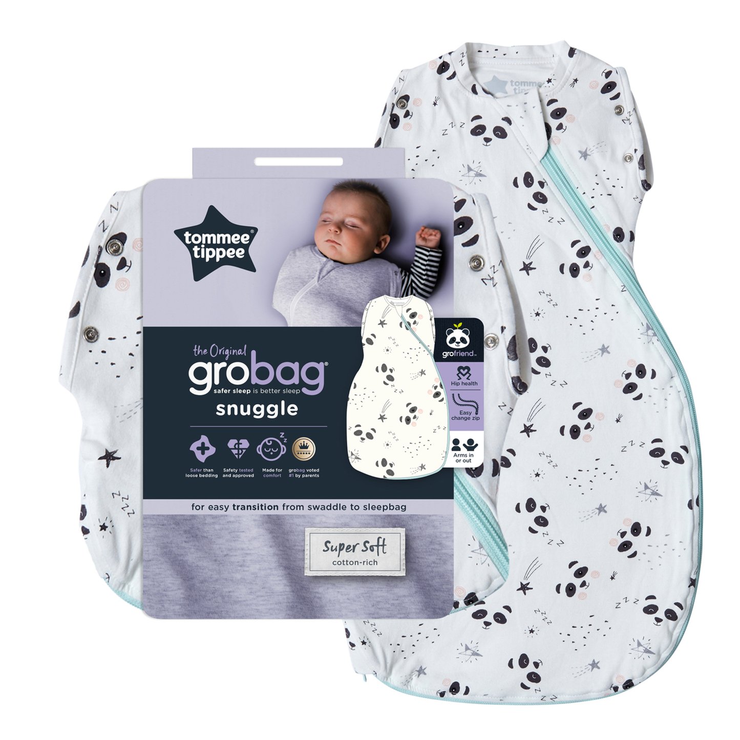 Tommee Tippee Newborn Snuggle, 3-9m, 2.5 Tog, Little Pip Review