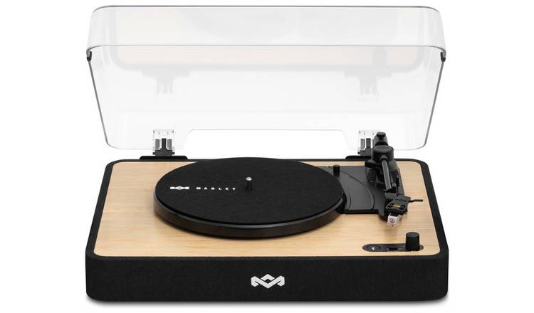 House of Marley EM-JT004-SB Belt-Drive Revolution Turntable