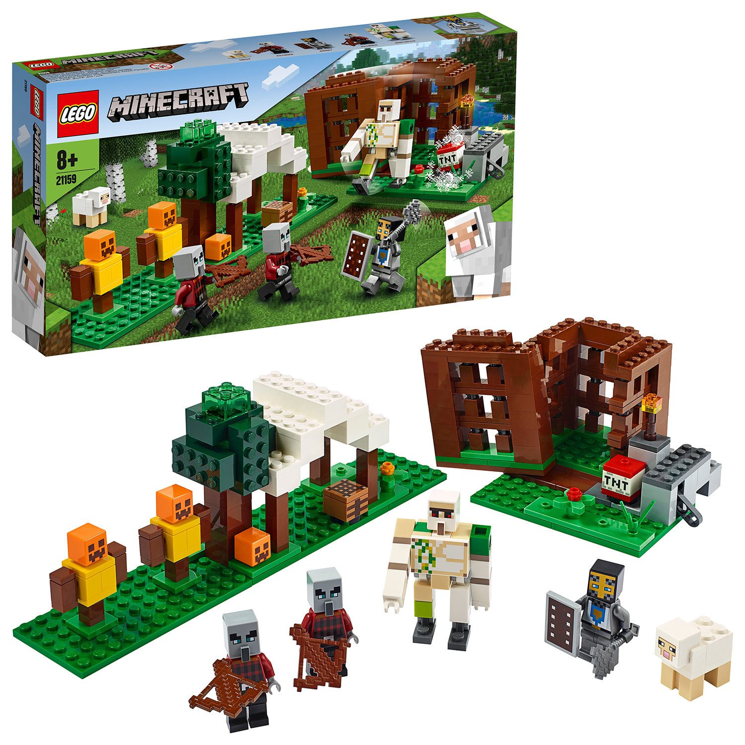 LEGO Minecraft The Pillager Outpost Building Set 21159