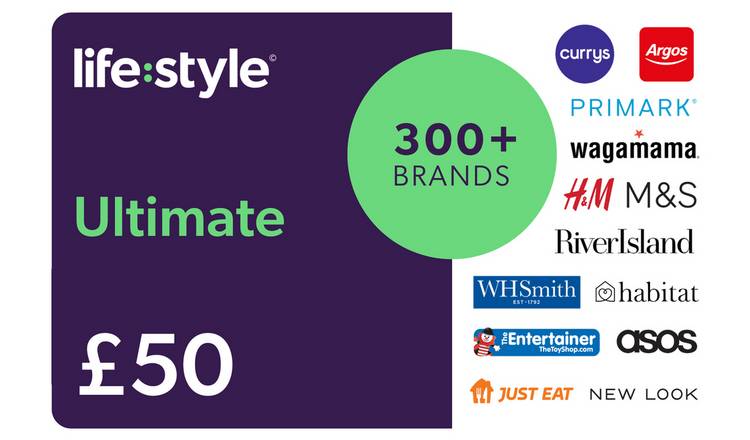 Lifestyle Ultimate 50 GBP Gift Card