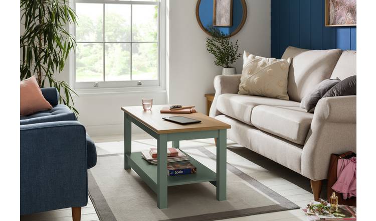 Argos Home Winchester Coffee Table -  Green