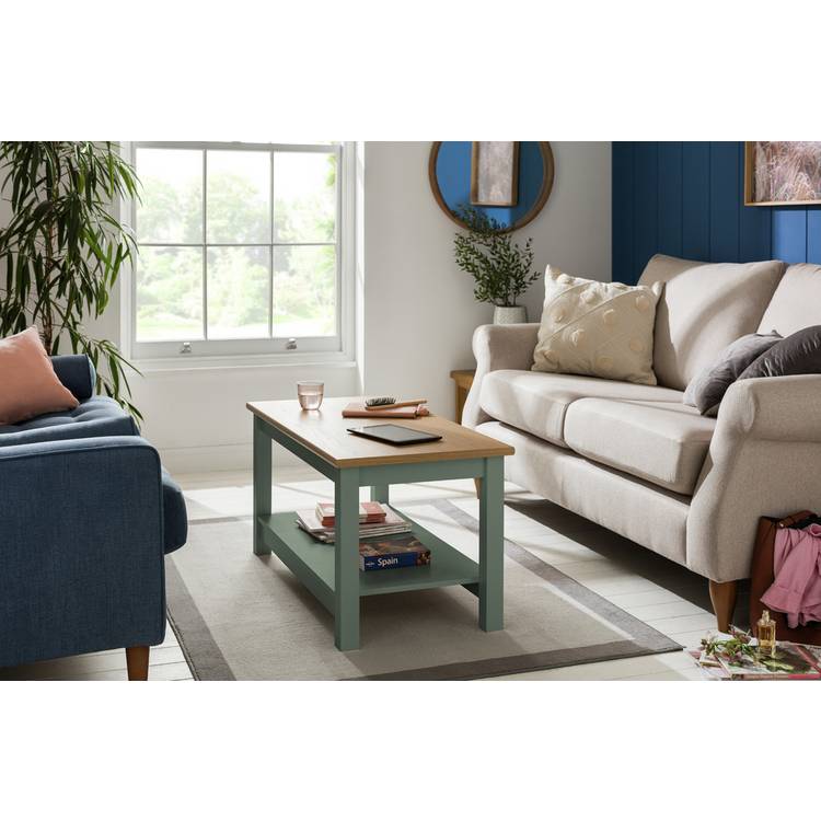 Argos Home Winchester Coffee Table -  Green 0