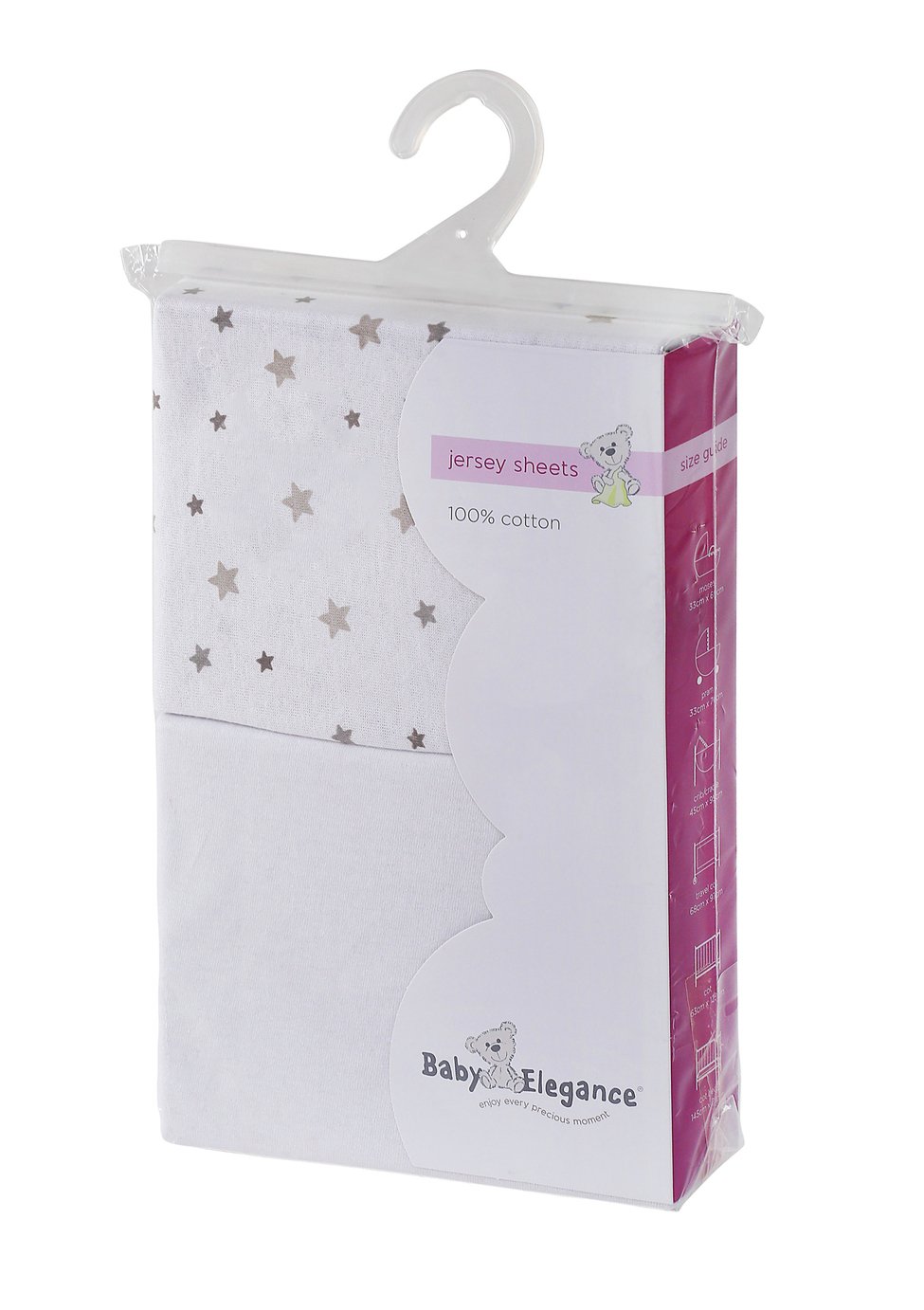 Baby Elegance Crib 2 Pack Jersey Sheets Review