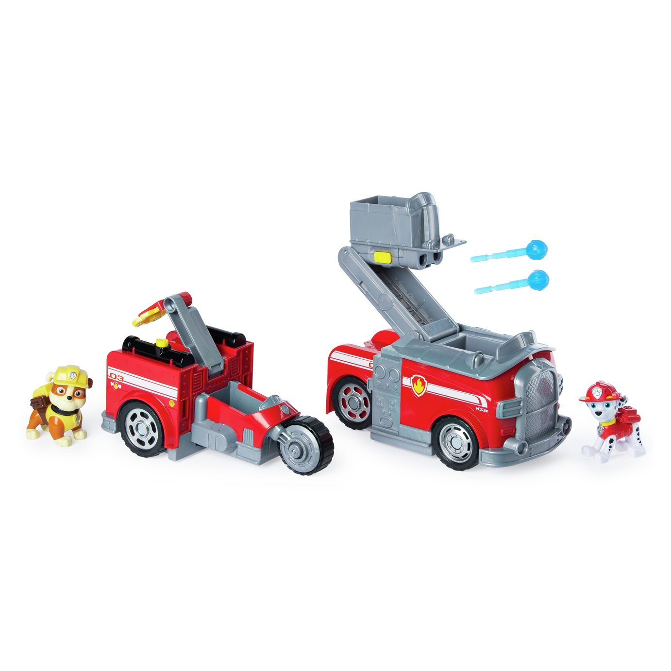 argos paw patrol fire truck