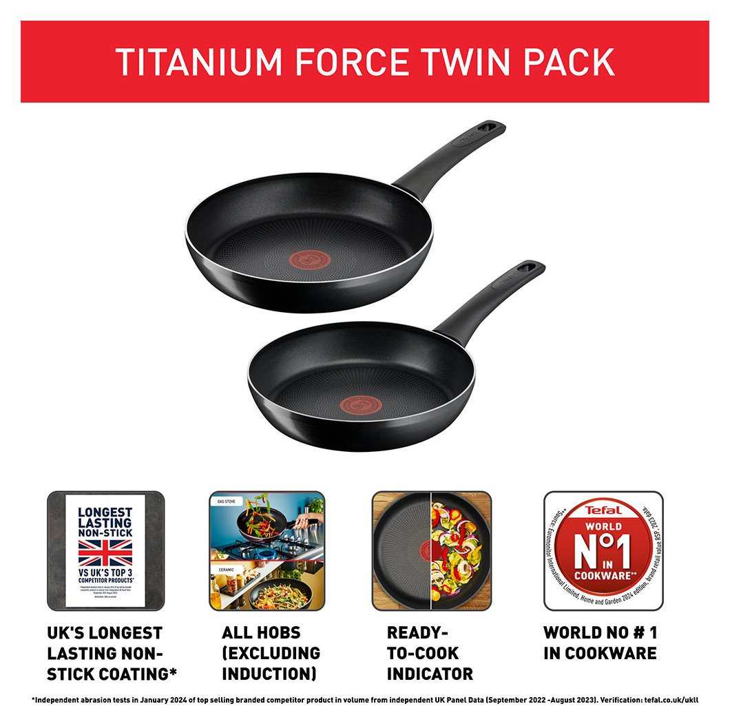 thumbnail image 2 of Buy T-FAL C5610264 Titanium Advanced Nonstick Thermo-Spot Heat... 2 of 11