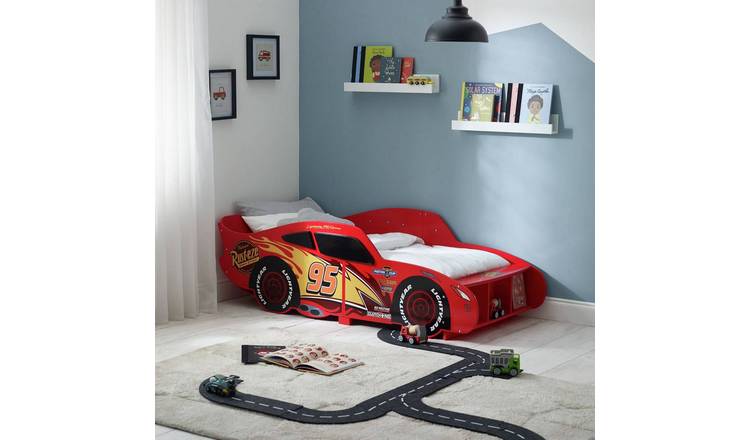 Disney Lightning McQueen Toddler Bed - Red