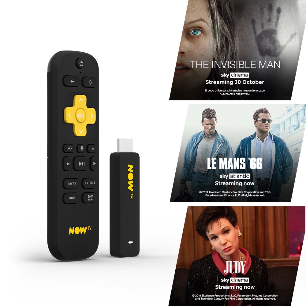 NOW TV Smart Stick with 3 month Sky Cinema Pass Review