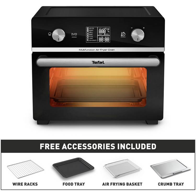 Tefal Easy Fry 10-in-1 FW606840 20L Air Fryer Oven - Black 0