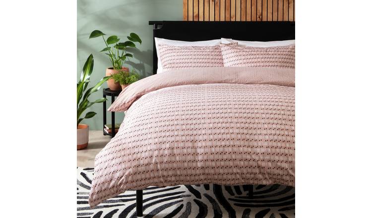 Habitat Dot Dash Printed Bedding Set - Double