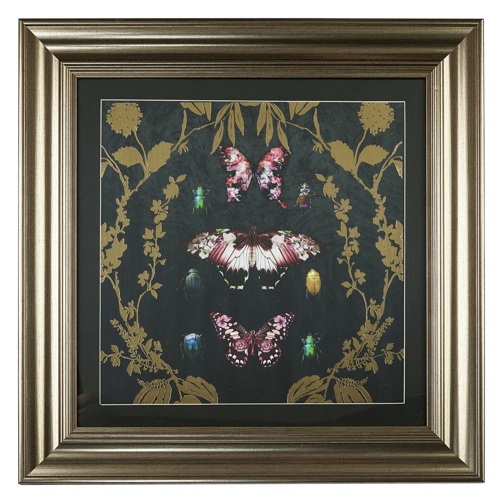 Arthouse Butterflies Framed Print Wall Art