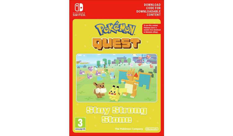 Pokemon Quest: Stay Strong Stone - Switch Game DLC