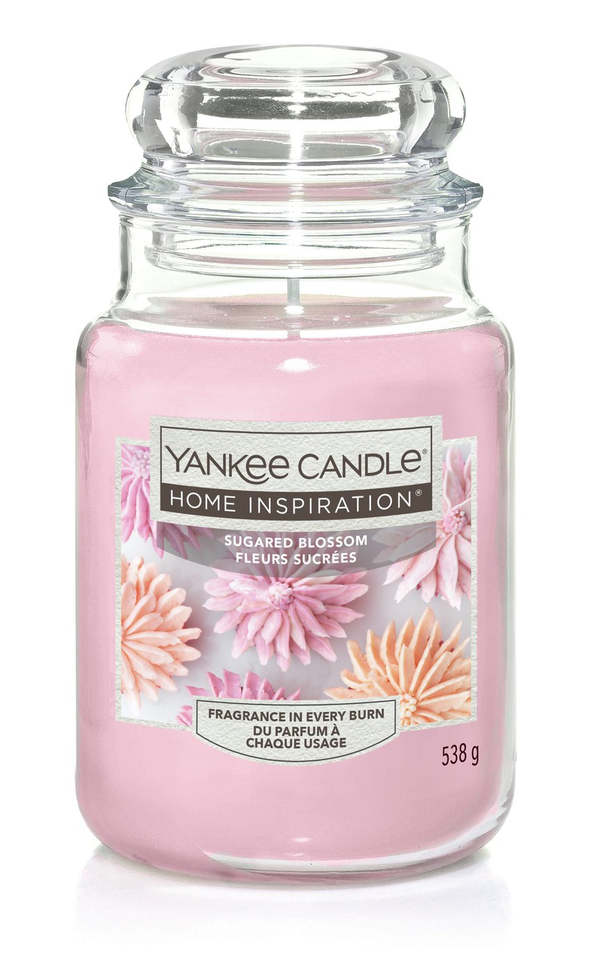 Yankee Home Inspiration Large Jar Candle - Sugared Blossom