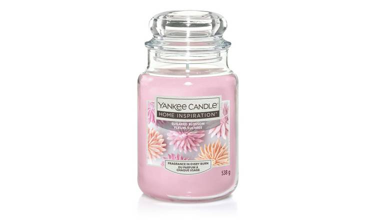Home Inspiration Large Jar Candle - Sugared Blossom