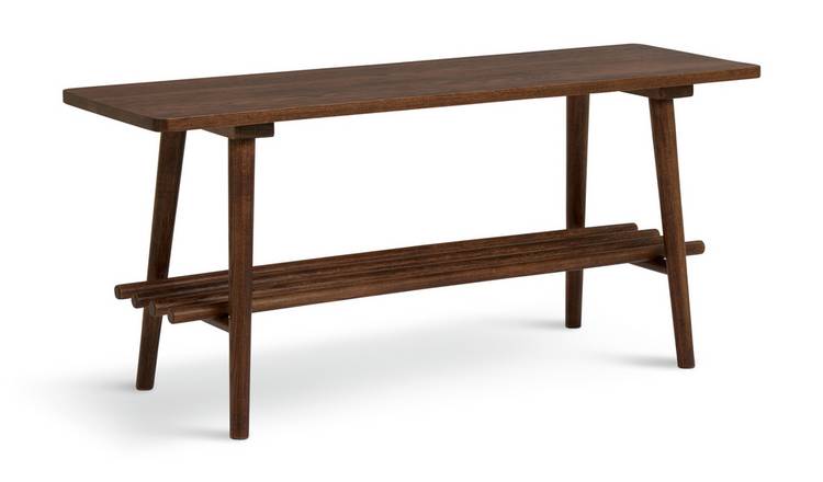 Habitat Swen 1 Shelf Shoe Storage Bench - Walnut