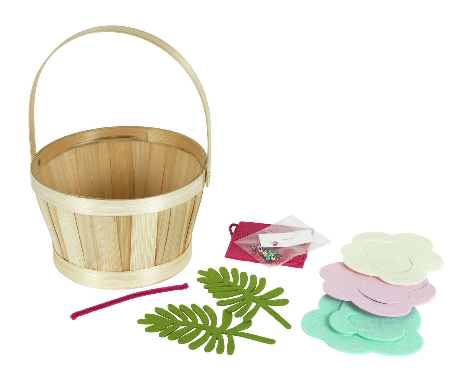 Design Your Own Bamboo Basket with Decorations Review