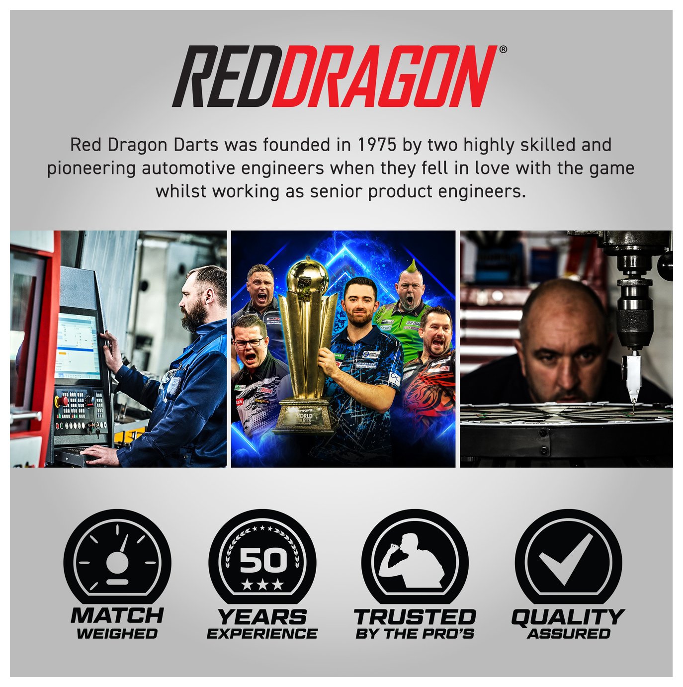 Étui à Fléchettes Red Dragon Peter Wright Snakebite Super Tour – Noir, Compatible Avec 1 Jeu Et Accessoires, Design Moderne Et Fabrication Robuste