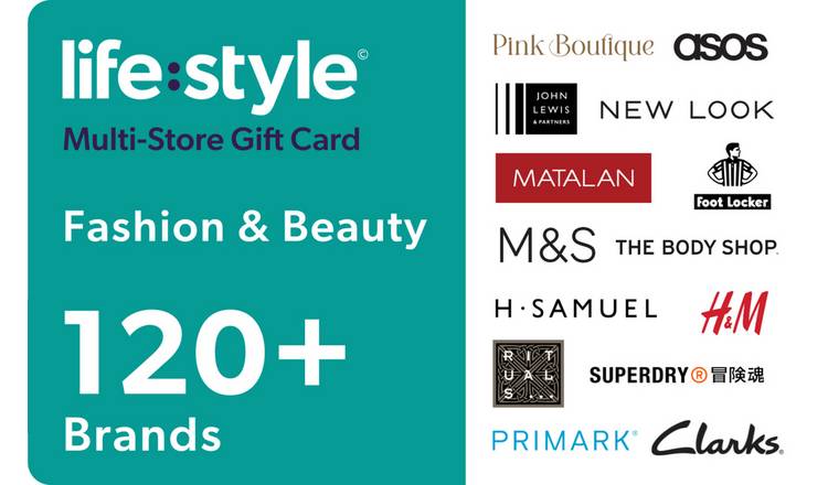 Lifestyle Fashion 100 GBP Gift Card