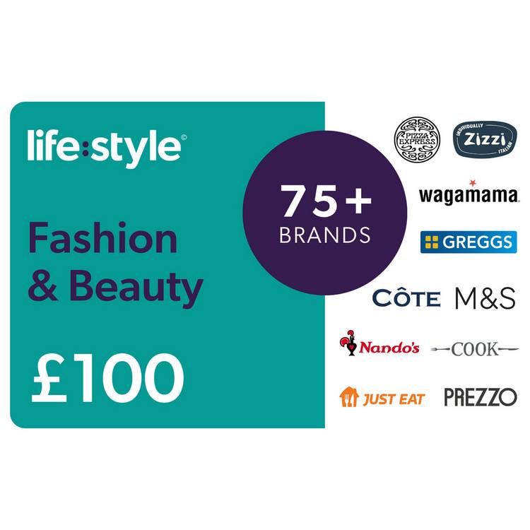 Lifestyle Fashion 100 GBP Gift Card 0