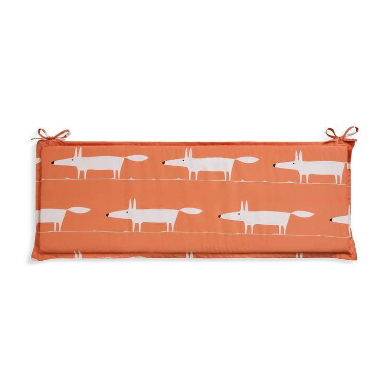 Habitat x Scion Mr Fox Garden Bench Cushion 0