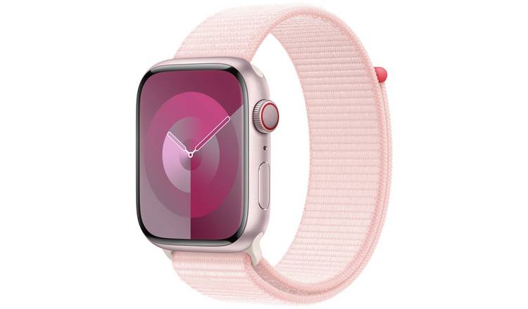 Apple Watch Series 9 GPS+Cellular 45mm Light Pink Sport Loop