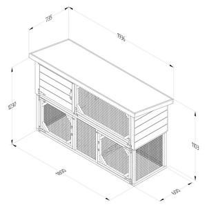 Guinea pig best sale hutch argos