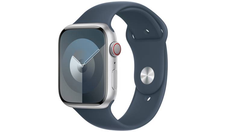 Apple Watch Series 9 GPS+Cell 45mm Storm Blue Sport Band M/L