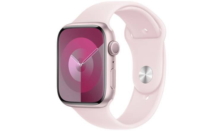 Apple Watch Series 9 GPS 45mm Light Pink Sport Band - M/L