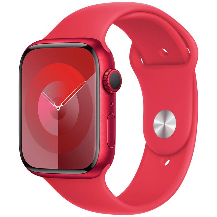 Apple Watch Series 9 GPS 45mm Red Sport Band - M/L 0