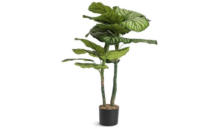 Home 39 inch Tall Faux Calathea Tree