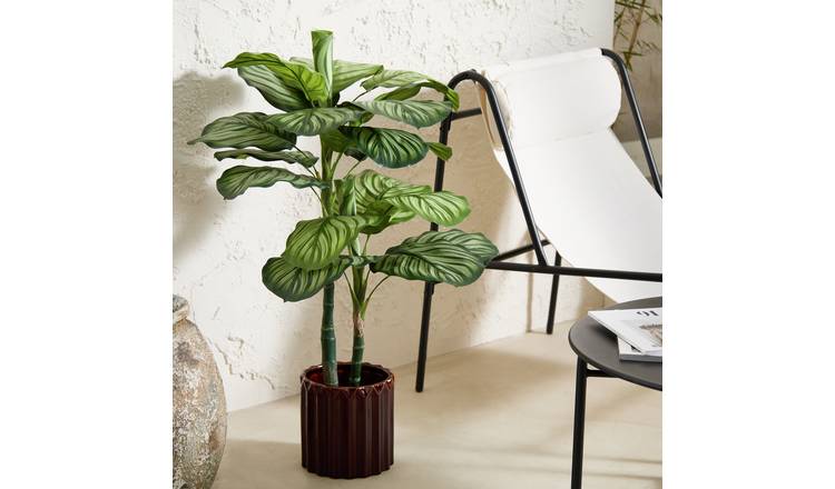  Home 39 inch Tall Faux Calathea Tree