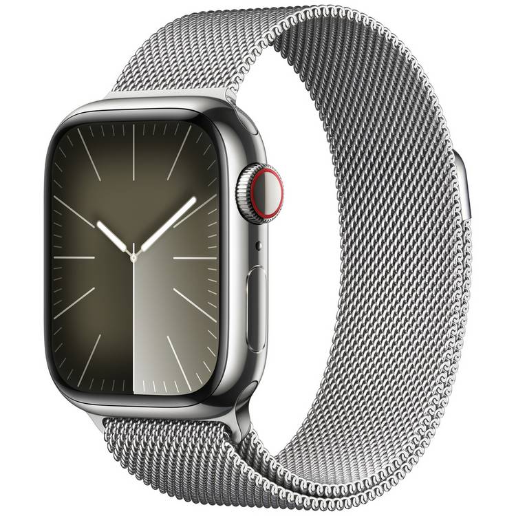 Apple Watch Series 9 GPS+Cellular 41mm Silver Milanese Loop 0