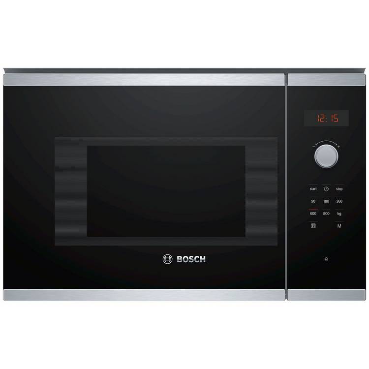 Bosch BFL523MS0B Built In Microwave - Stainless Steel 0