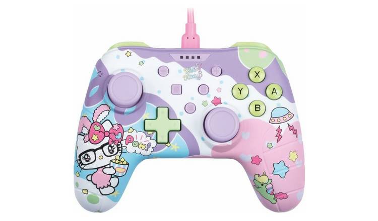 Konix Hello Kitty Switch Wireless Controller - White & Pink