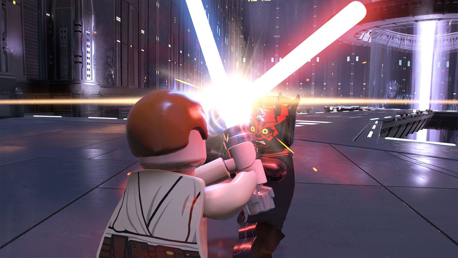 A screenshot from LEGO Star Wars: The Skywalker Saga video game.