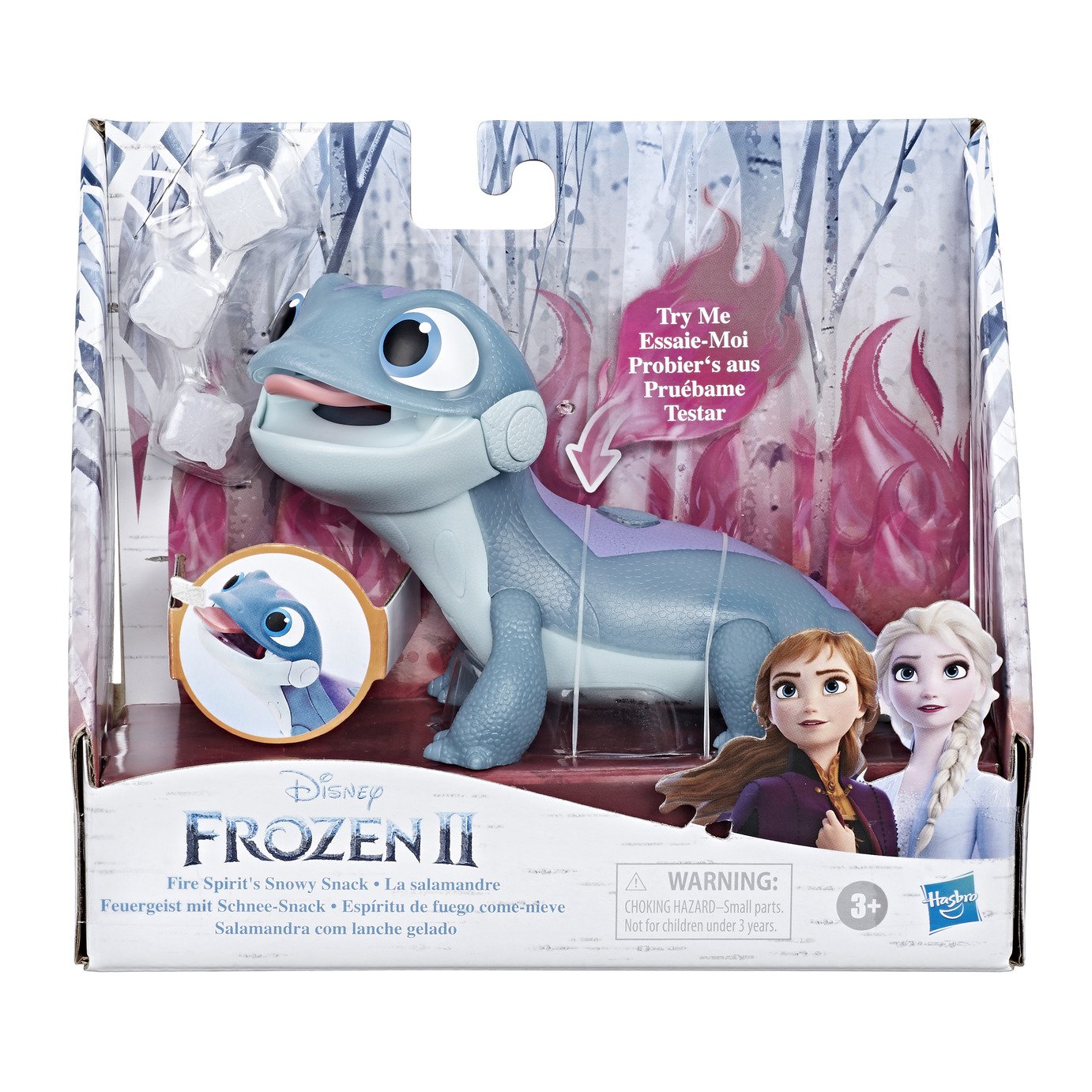 Disney Frozen 2 Fire Spirit's Snowy Snack Salamander Toy Review