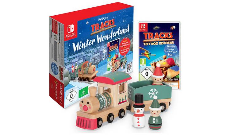 Maxx Tech Tracks Winter Wonderland Kit For Nintendo Switch