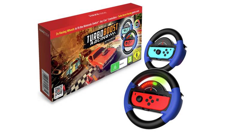 Maxx Tech Turbo Boost Racing Kit for Nintendo Switch