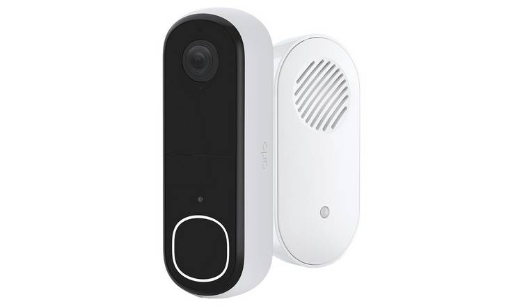 Arlo Essential 4-in-1 2K Smart Video Doorbell & Chime