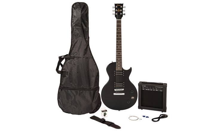 Encore Blaster E90 Electric Guitar Pack - Gloss Black