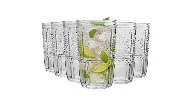 Bormioli Rocco Romantic Highball Glasses - 475ml - Clear - Pack of 12