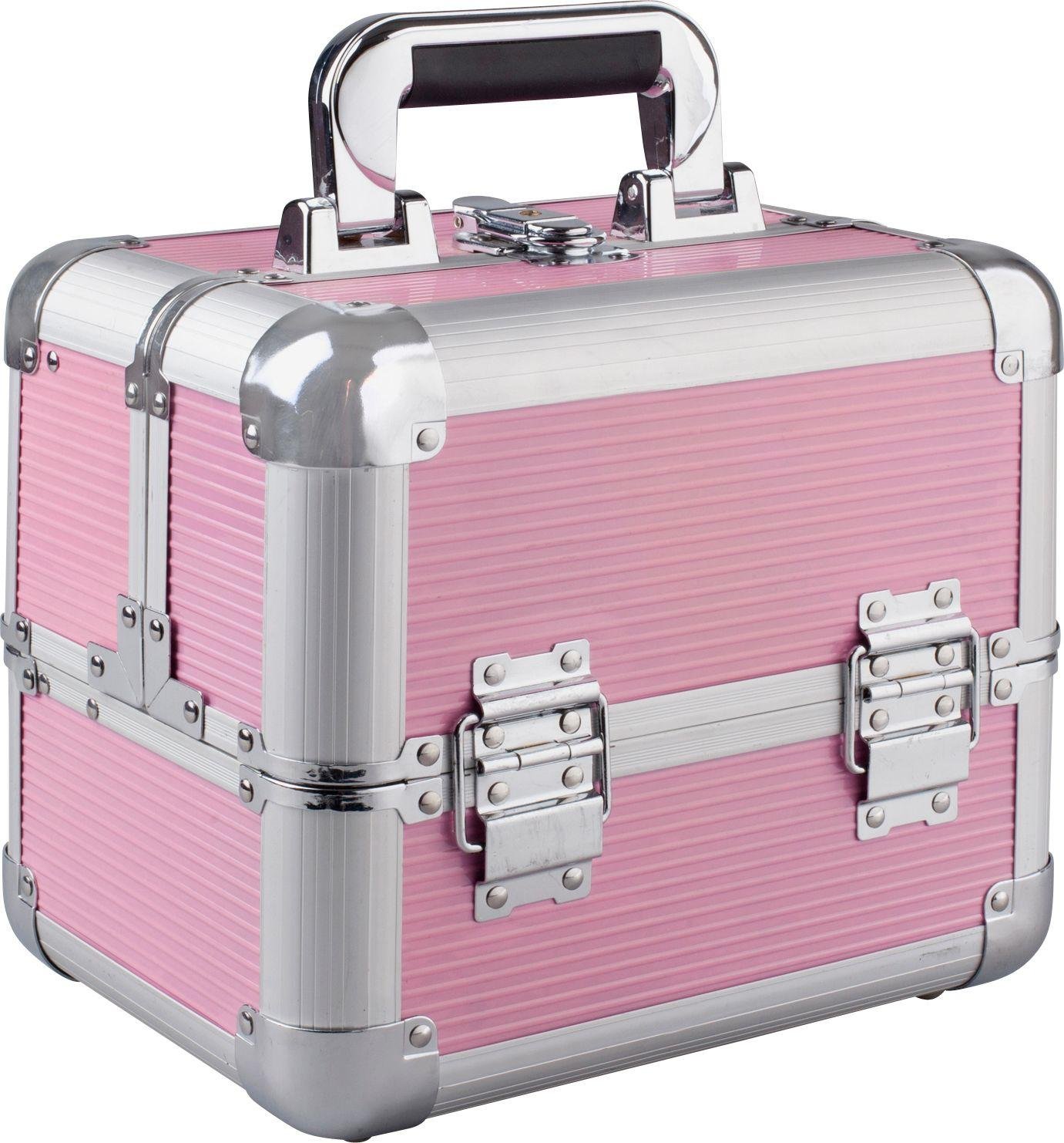 Argos Medium Pink Aluminium Cosmetic Case Reviews